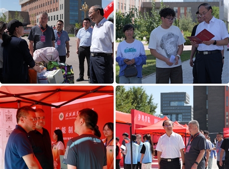 喜迎新同學(xué)｜校領(lǐng)導(dǎo)深入新生報(bào)到現(xiàn)場(chǎng)、公寓、餐廳走訪慰問新生及家長(zhǎng)